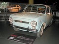 Fiat 850 S, exhibited at the National Museum of Cars. Royalty Free Stock Photo