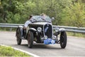 Fiat 508 S in a regularity competition during the Gran Premio Nuvolari 2023,