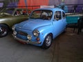 Fiat 600 sedan two door rear engine unibody . Classic car built in Argentina circa 1970.