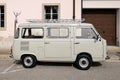 Fiat 900T, vintage small van of italian automaker produced in the Seventies.