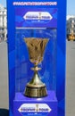 FIBA BASKETBALL WORLD CUP 2023 Trophy Tour. Royalty Free Stock Photo