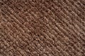 Fiber brown fleece material