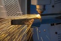 Fiber laser cutting machines use a highly focused laser beam to cut through a variety of materials with precision and accuracy