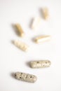 Fiber natural pills, phytotherapie Royalty Free Stock Photo