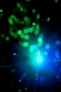 Fiber optic abstract Royalty Free Stock Photo