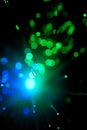 Fiber optic abstract Royalty Free Stock Photo