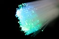 Fiber Optic Computer Cable Royalty Free Stock Photo