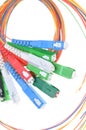 Fiber optic connectors and cables