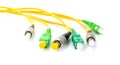 Fiber optic connectors, used fiber optic cables which is responsible for transmitting data at larger distances