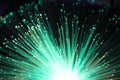 Fiber optic lamp Royalty Free Stock Photo