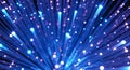 Fiber Optic Lights Background Royalty Free Stock Photo