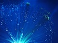 Fiber optical background Royalty Free Stock Photo
