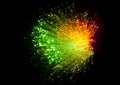 Fiber optical background Royalty Free Stock Photo