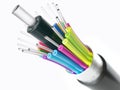 Fiber optical cable detail - 3D Rendering