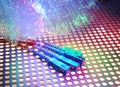 Fiber optical network cable Royalty Free Stock Photo