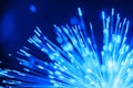 Fiber optics lights abstract Royalty Free Stock Photo