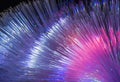 Fiber optics lights Royalty Free Stock Photo