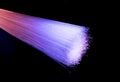 Fiber optics lights background Royalty Free Stock Photo