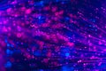 Fiber optics lights abstract background Royalty Free Stock Photo