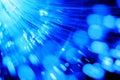 Fiber optics lights abstract Royalty Free Stock Photo