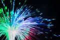 Fiber optics lights abstract Royalty Free Stock Photo