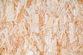 Fiberboard, wood chipboard plywood close-up, uniform texture background Royalty Free Stock Photo
