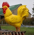 Fiberglass animals statues rooster