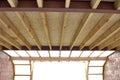 Fiberglass batt insulation