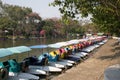 Fiberglass Pedal Boat - Dusit Zoo, Bangkok, THAILAND.