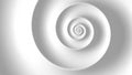 Fibonacci spiral white abstract background. Vector illustration Royalty Free Stock Photo