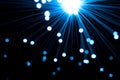 Fibre optic lights Royalty Free Stock Photo