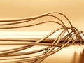 Fibre-optical metal cables