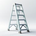 Fibreglass Ladders on white background