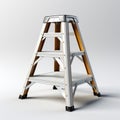 Fibreglass Ladders on white background