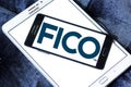 FICO data analytics company logo Royalty Free Stock Photo