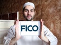 FICO data analytics company logo Royalty Free Stock Photo