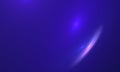 Fictional 3d digital illustration of celestial bodies in blue violet light.