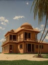 Fictional Mansion in Chiclayo, Lambayeque, Peru.