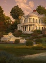 Fictional Mansion in Clarksville, Tennessee, United States.