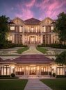 Fictional Mansion in Frisco, Texas, United States.