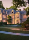Fictional Mansion in Indianapolis, Indiana, United States.