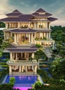 Fictional Mansion in Klang, Selangor, Malaysia.