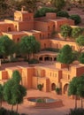 Fictional Mansion in Kouribga, BÃ©ni Mellal-KhÃ©nifra, Morocco.