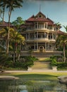 Fictional Mansion in Kuantan, Pahang, Malaysia.