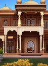 Fictional Mansion in Larkana, Sindh, Pakistan.