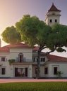 Fictional Mansion in Rosario, Santa Fe, Argentina.