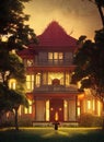 Fictional Mansion in Shah Alam, Selangor, Malaysia.