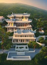 Fictional Mansion in Sihui, Guangdong, China.