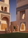 Fictional Mansion in Tifariti, LaÃ¢youne-Sakia El Hamra, Morocco.