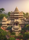 Fictional Mansion in Tumkur, Karn?taka, India.